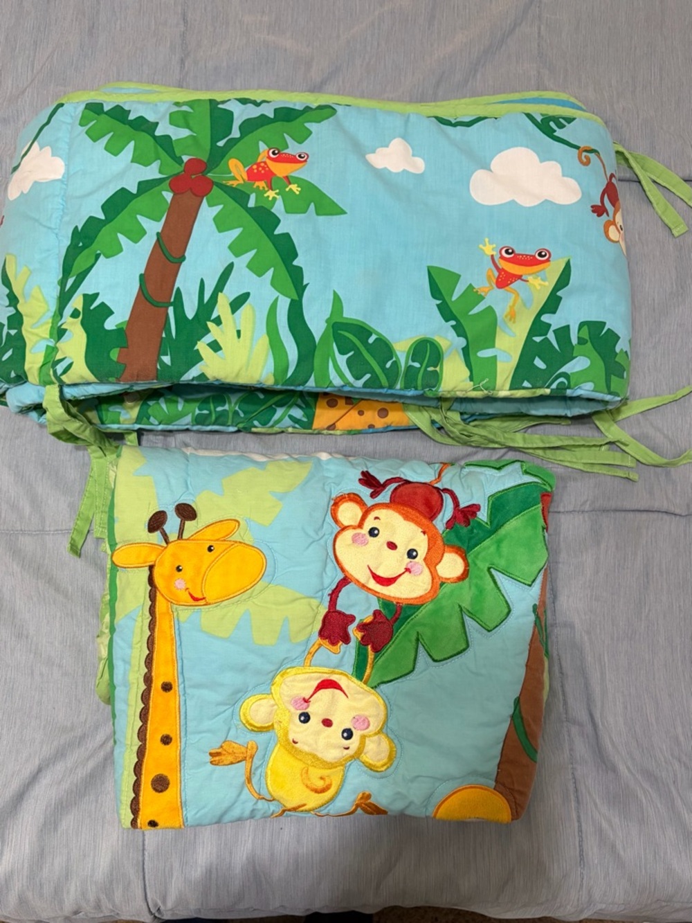 Crib Quilt & Bumper Pads